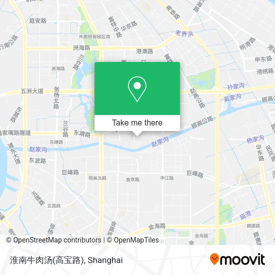 淮南牛肉汤(高宝路) map