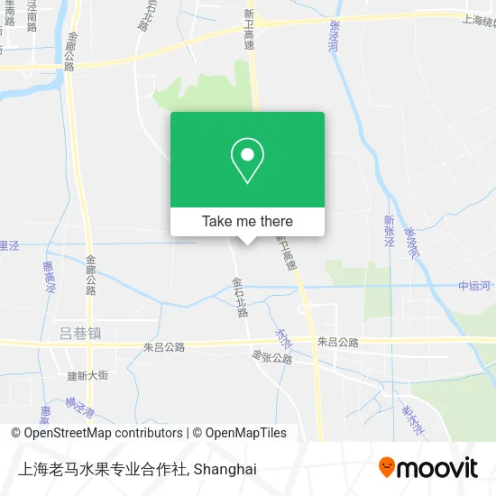上海老马水果专业合作社 map