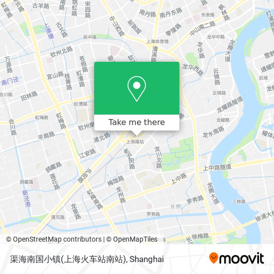 渠海南国小镇(上海火车站南站) map