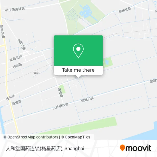 人和堂国药连锁(柘星药店) map
