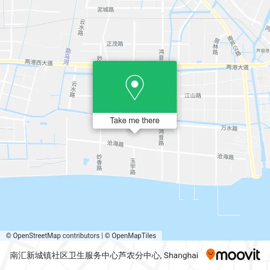 南汇新城镇社区卫生服务中心芦农分中心 map