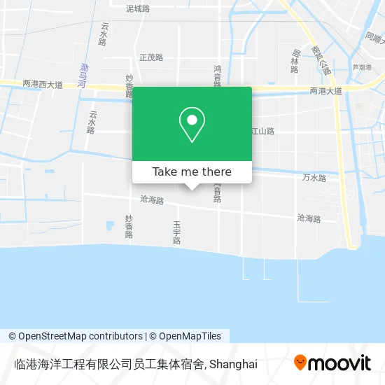 临港海洋工程有限公司员工集体宿舍 map