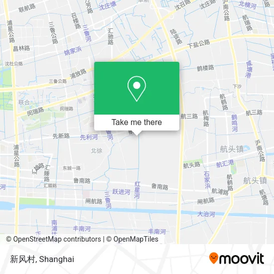 新风村 map