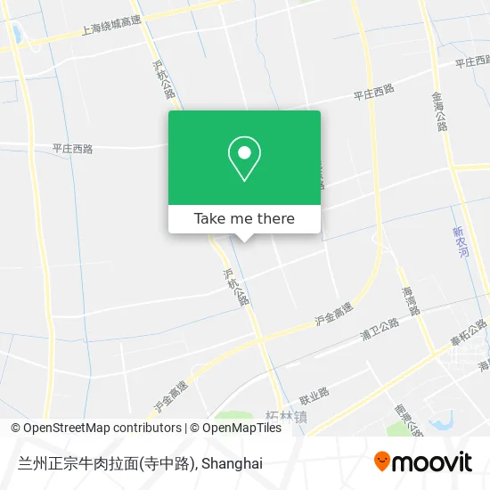 兰州正宗牛肉拉面(寺中路) map