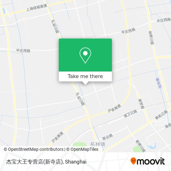 杰宝大王专营店(新寺店) map