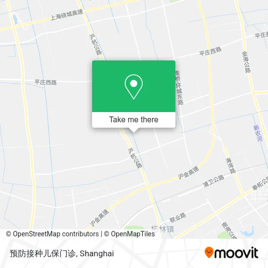 预防接种儿保门诊 map