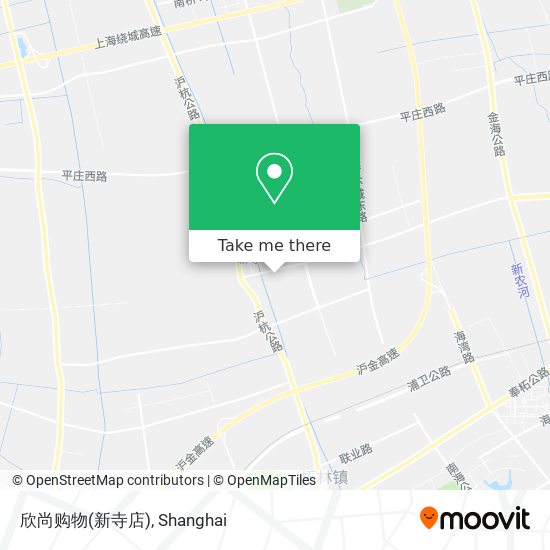 欣尚购物(新寺店) map