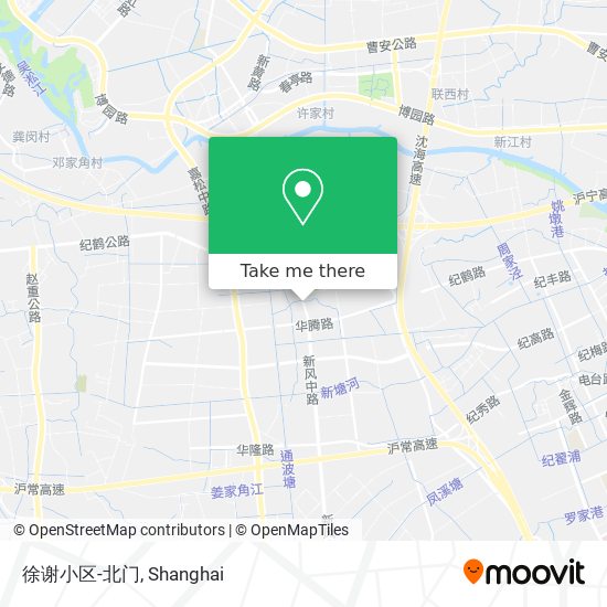 徐谢小区-北门 map