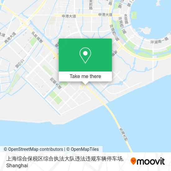 上海综合保税区综合执法大队违法违规车辆停车场 map