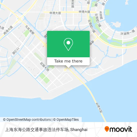 上海东海公路交通事故违法停车场 map
