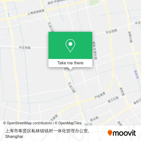 上海市奉贤区柘林镇镇村一体化管理办公室 map