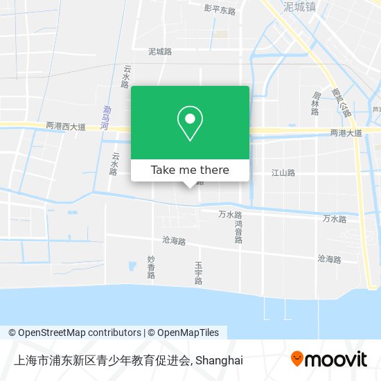上海市浦东新区青少年教育促进会 map