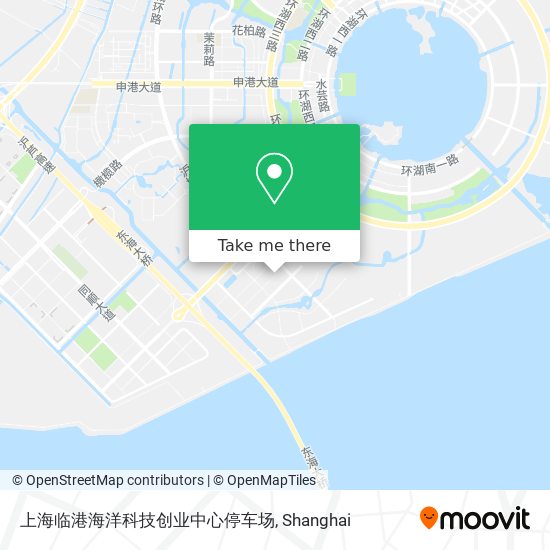 上海临港海洋科技创业中心停车场 map