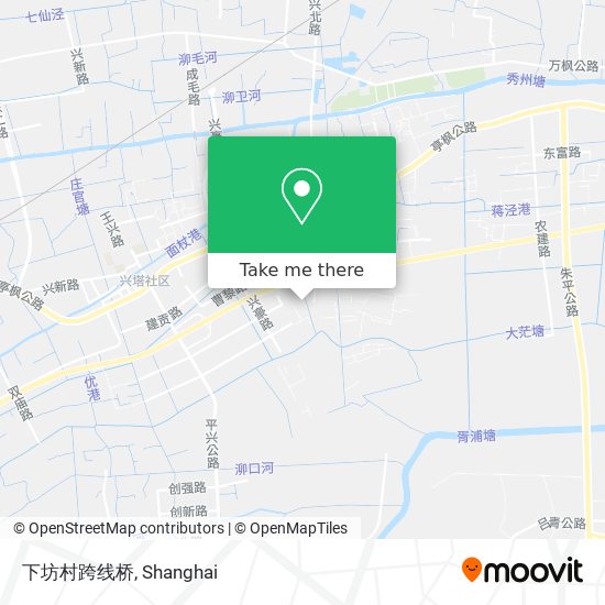 下坊村跨线桥 map