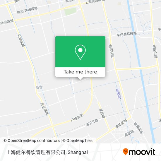 上海健尔餐饮管理有限公司 map