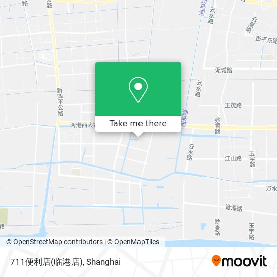 711便利店(临港店) map