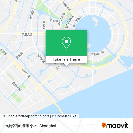 临港家园海事小区 map