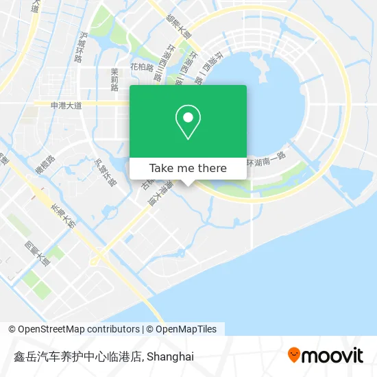 鑫岳汽车养护中心临港店 map