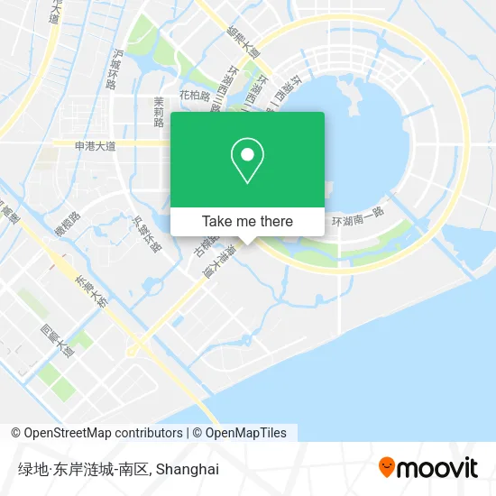 绿地·东岸涟城-南区 map