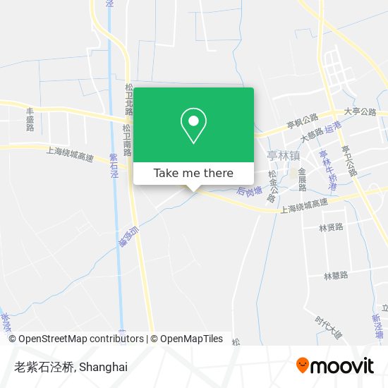 老紫石泾桥 map