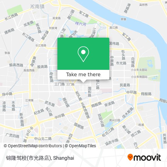锦隆驾校(市光路店) map