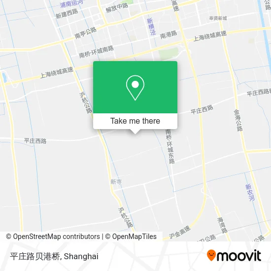 平庄路贝港桥 map