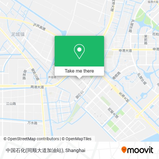 中国石化(同顺大道加油站) map