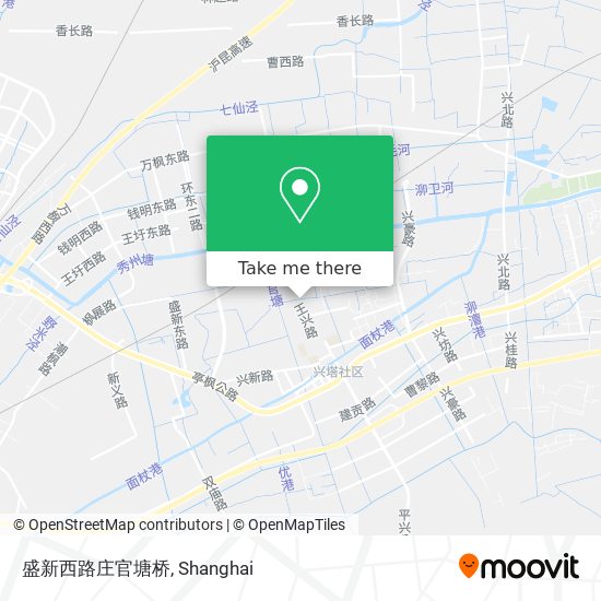 盛新西路庄官塘桥 map