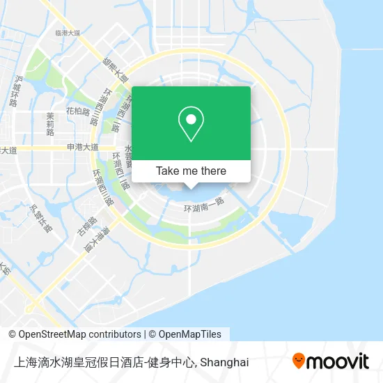 上海滴水湖皇冠假日酒店-健身中心 map