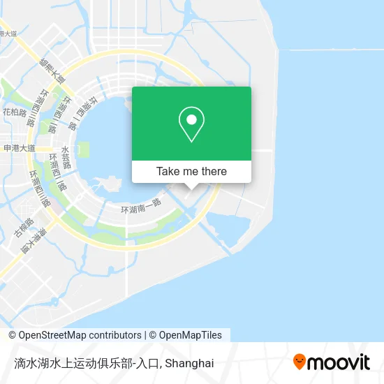 滴水湖水上运动俱乐部-入口 map