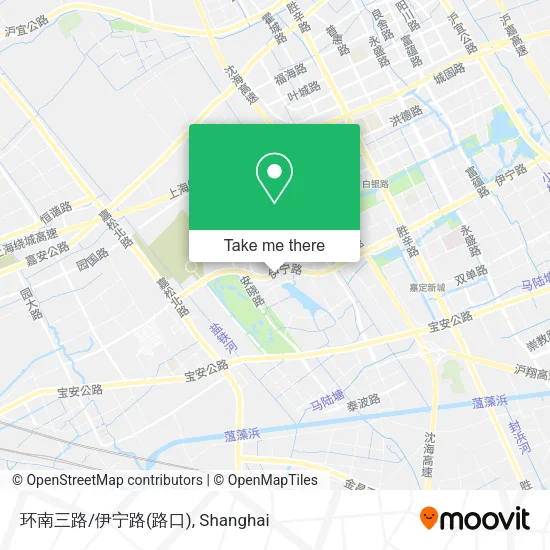 环南三路/伊宁路(路口) map