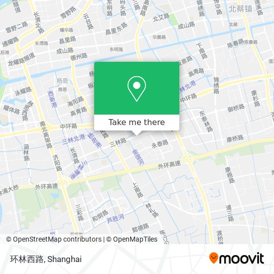 环林西路 map