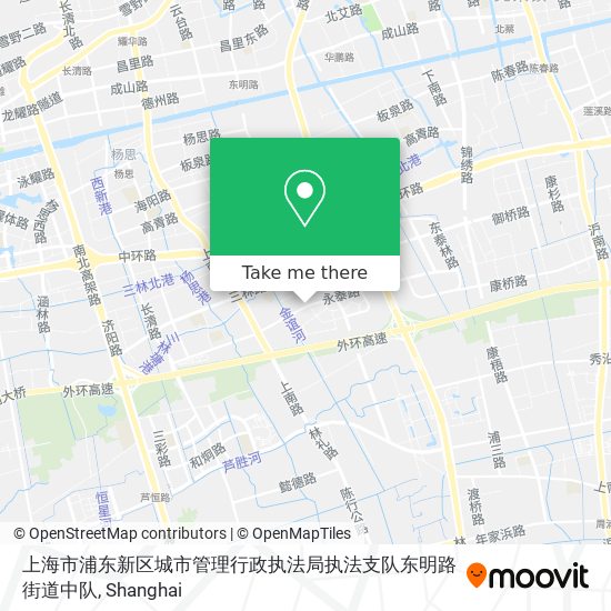 上海市浦东新区城市管理行政执法局执法支队东明路街道中队 map