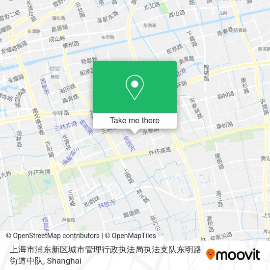 上海市浦东新区城市管理行政执法局执法支队东明路街道中队 map
