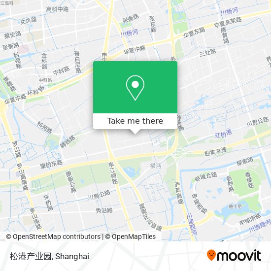 松港产业园 map