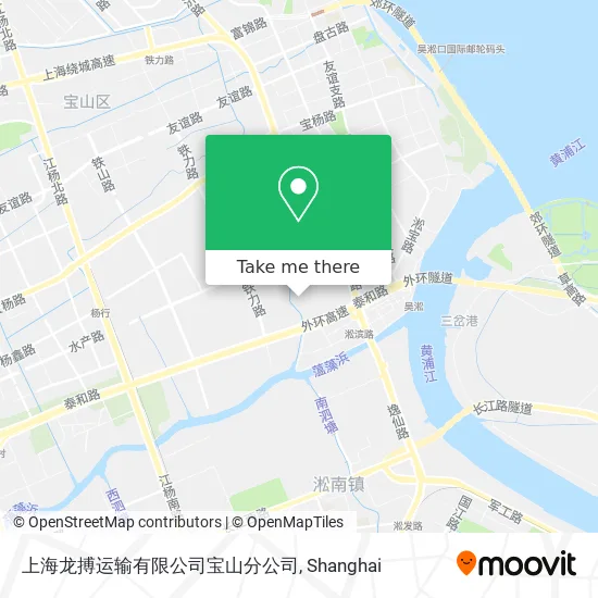 上海龙搏运输有限公司宝山分公司 map
