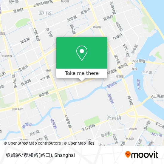 铁峰路/泰和路(路口) map