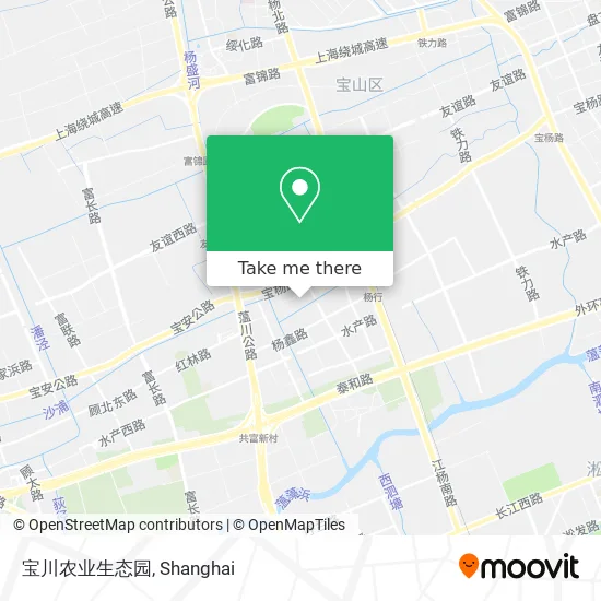 宝川农业生态园 map