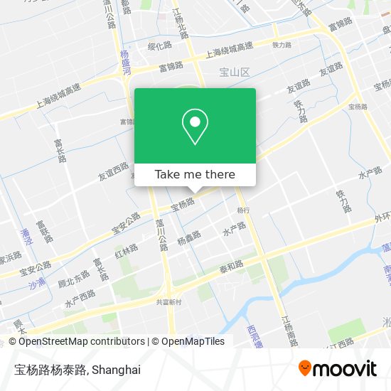 宝杨路杨泰路 map