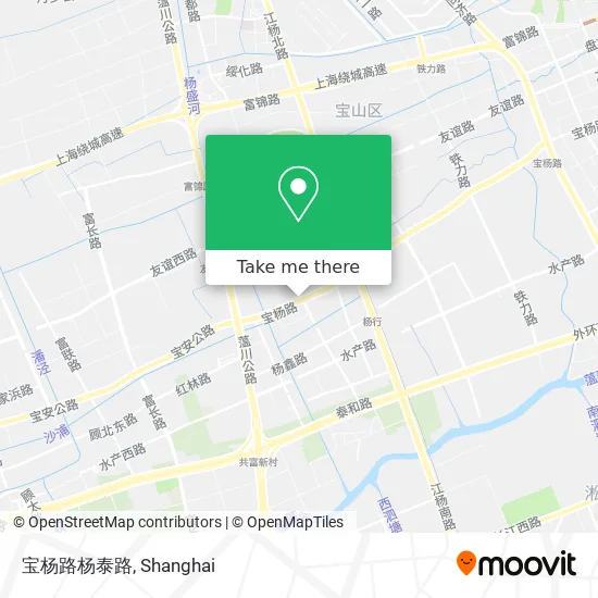 宝杨路杨泰路 map