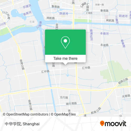 中华学院 map