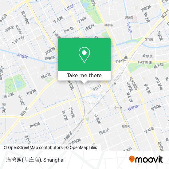 海湾园(莘庄店) map