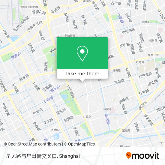 星风路与星田街交叉口 map