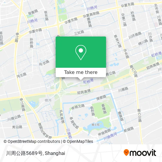 川周公路5689号 map