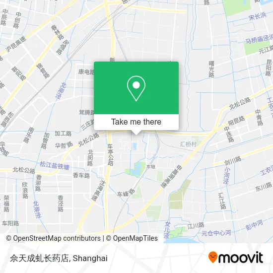 佘天成虬长药店 map