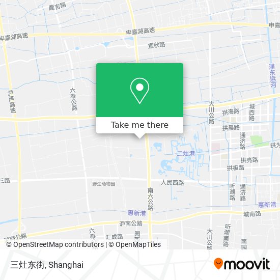 三灶东街 map