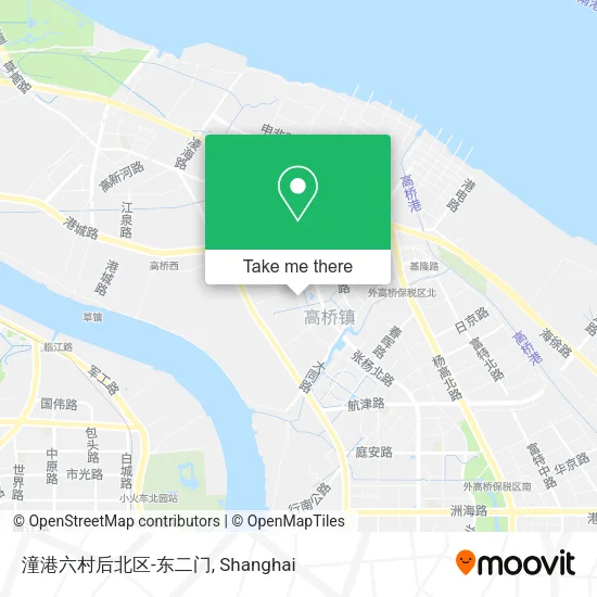 潼港六村后北区-东二门 map