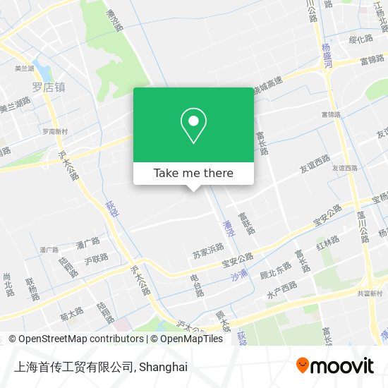 上海首传工贸有限公司 map