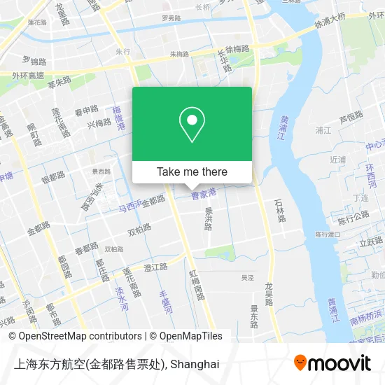 上海东方航空(金都路售票处) map