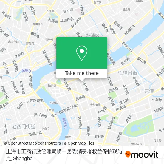 上海市工商行政管理局崂一居委消费者权益保护联络点 map